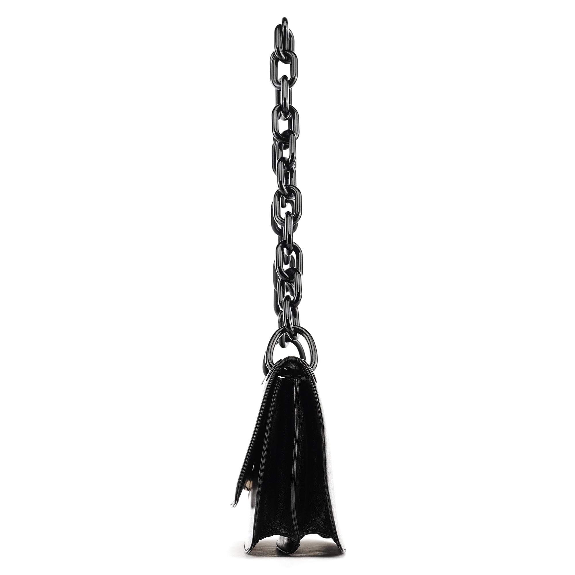 Black Madras Swing Shoulder Bag