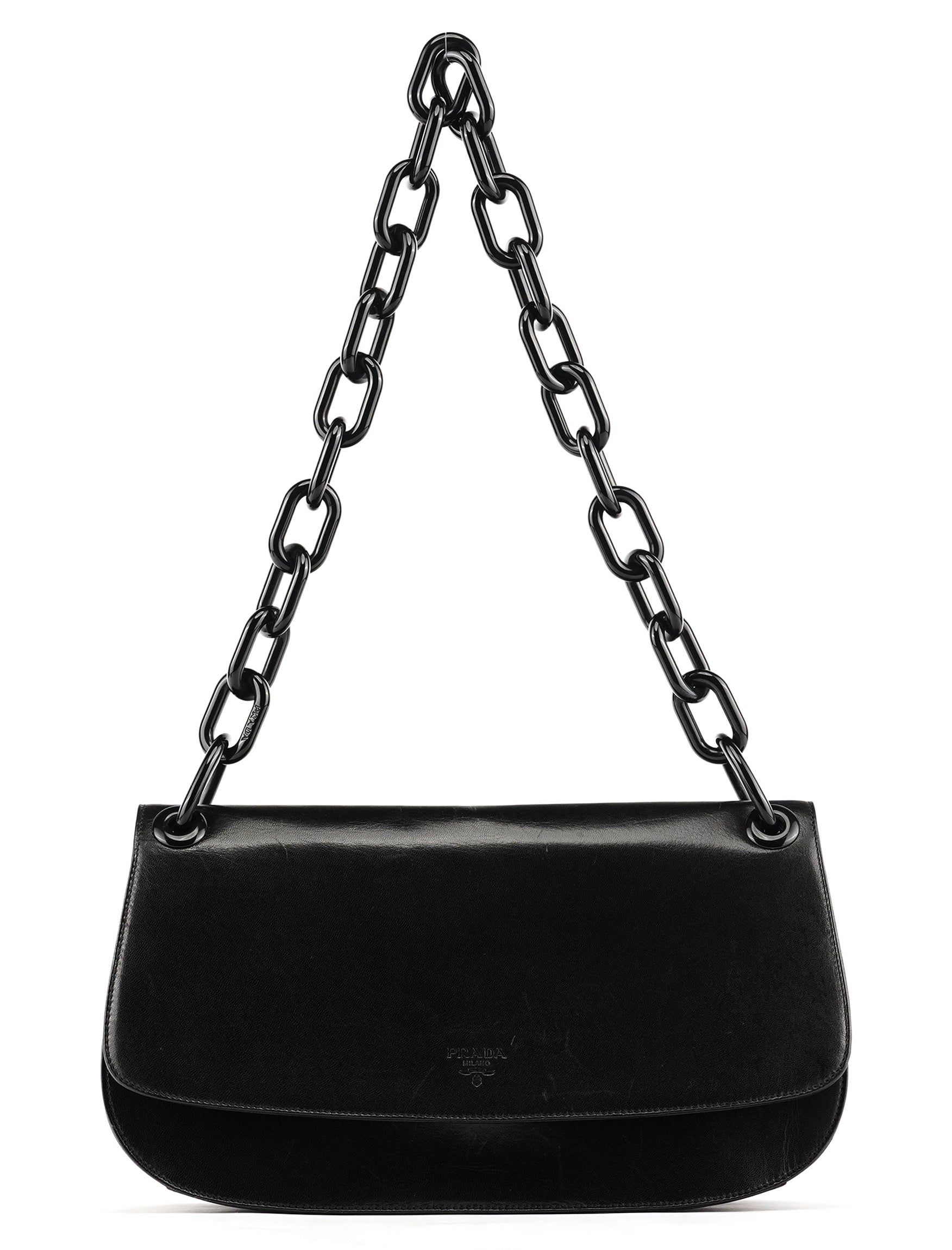 Black Madras Swing Shoulder Bag