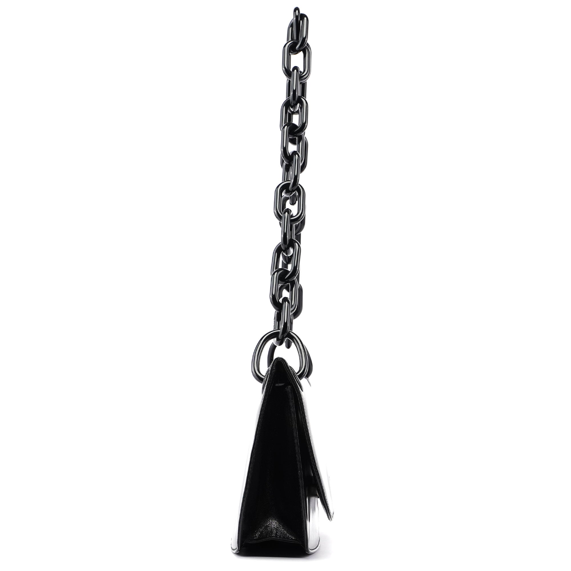 Black Madras Swing Shoulder Bag