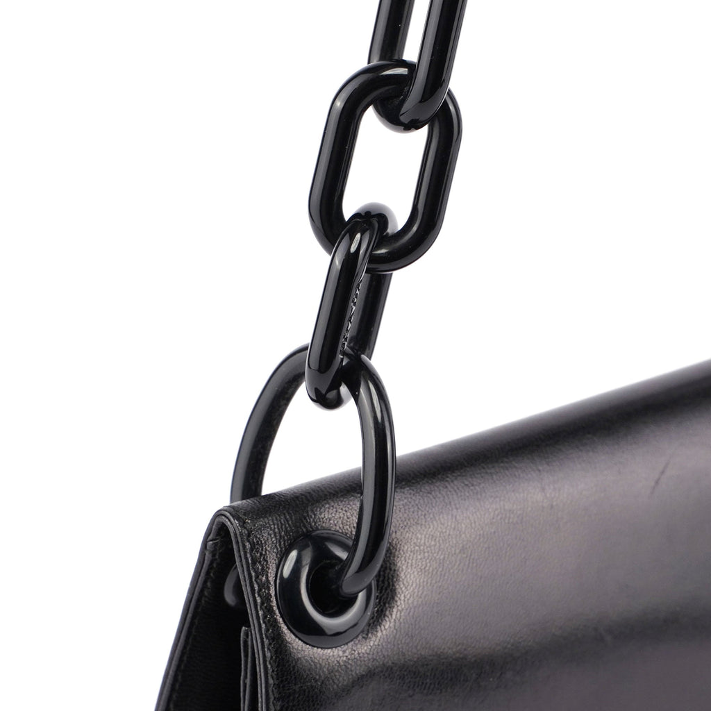 Black Madras Swing Shoulder Bag