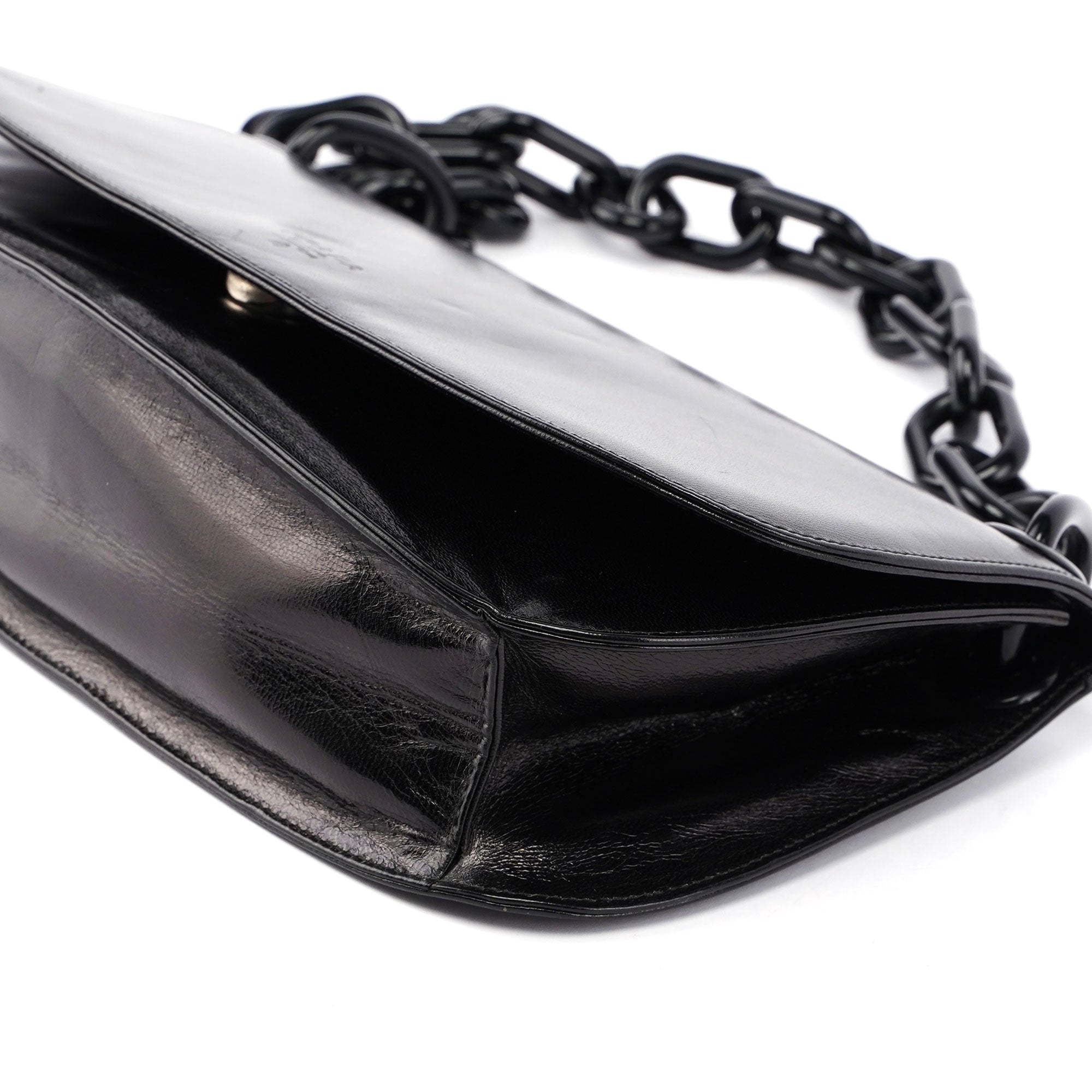 Black Madras Swing Shoulder Bag