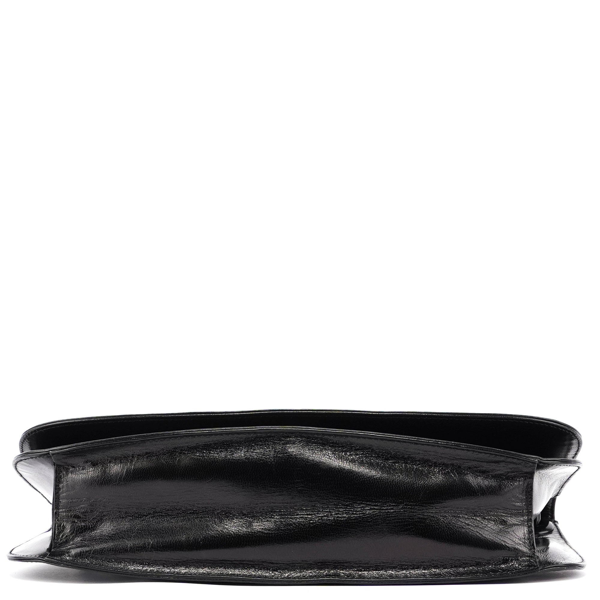 Black Madras Swing Shoulder Bag