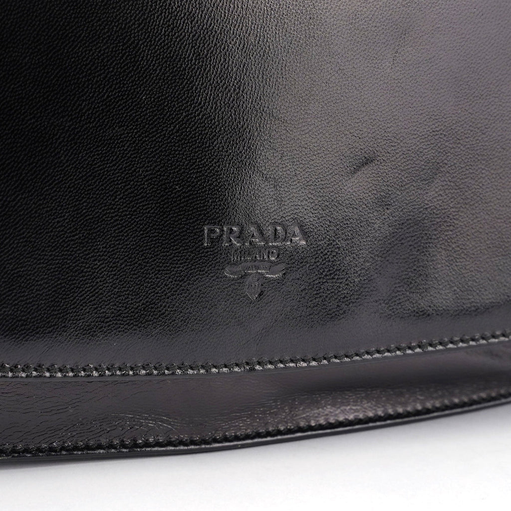 Black Madras Swing Shoulder Bag