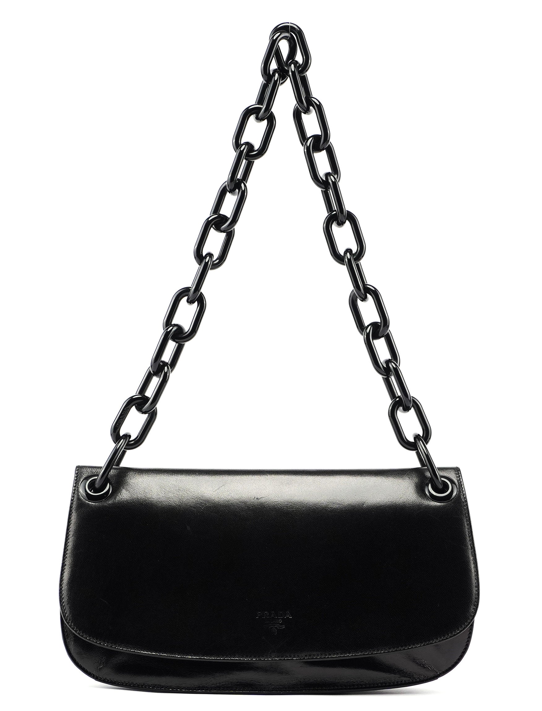 Black Madras Swing Shoulder Bag