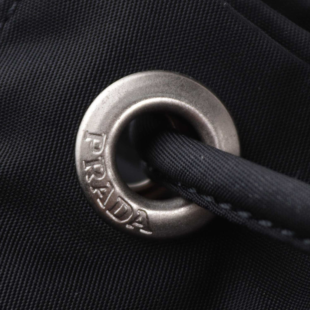 Black Medium Tessuto Nylon Backpack