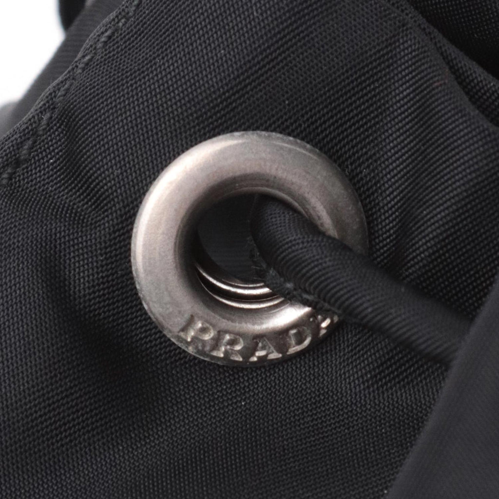 Black Medium Tessuto Nylon Backpack