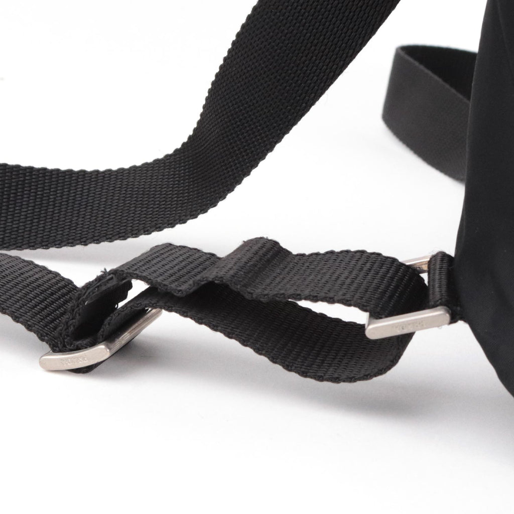 Black Medium Tessuto Nylon Backpack