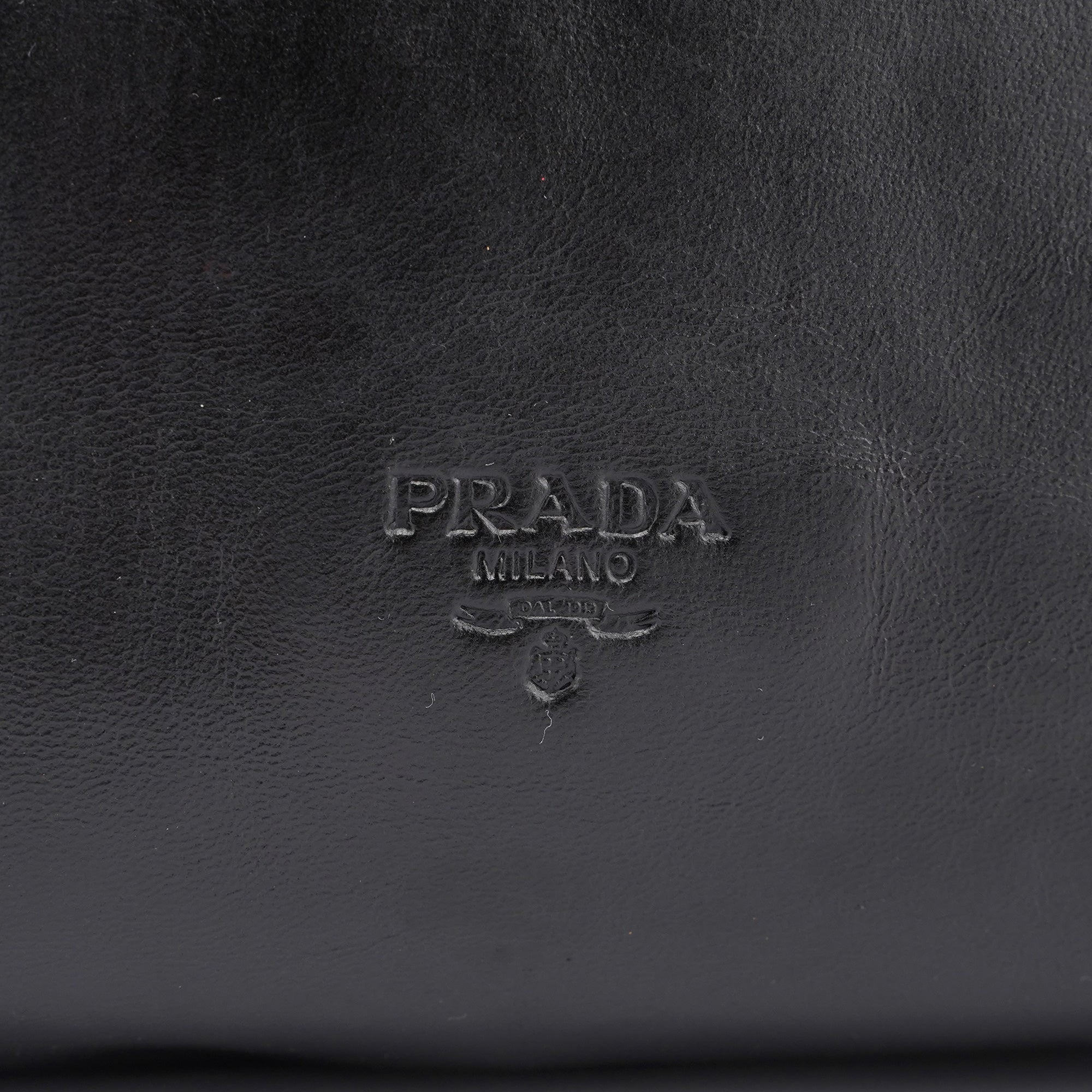 Black Nappa Leather Tote