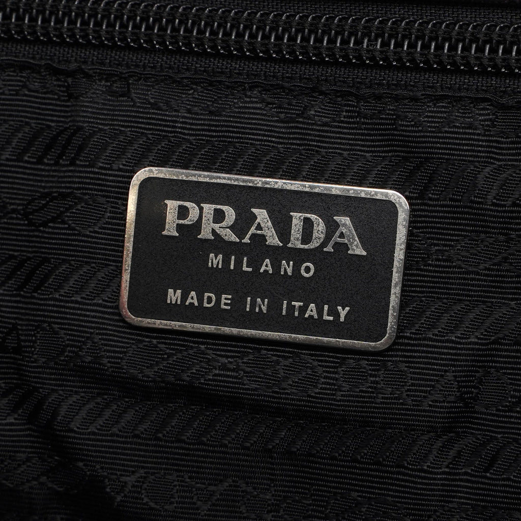 Black Nappa Leather Tote