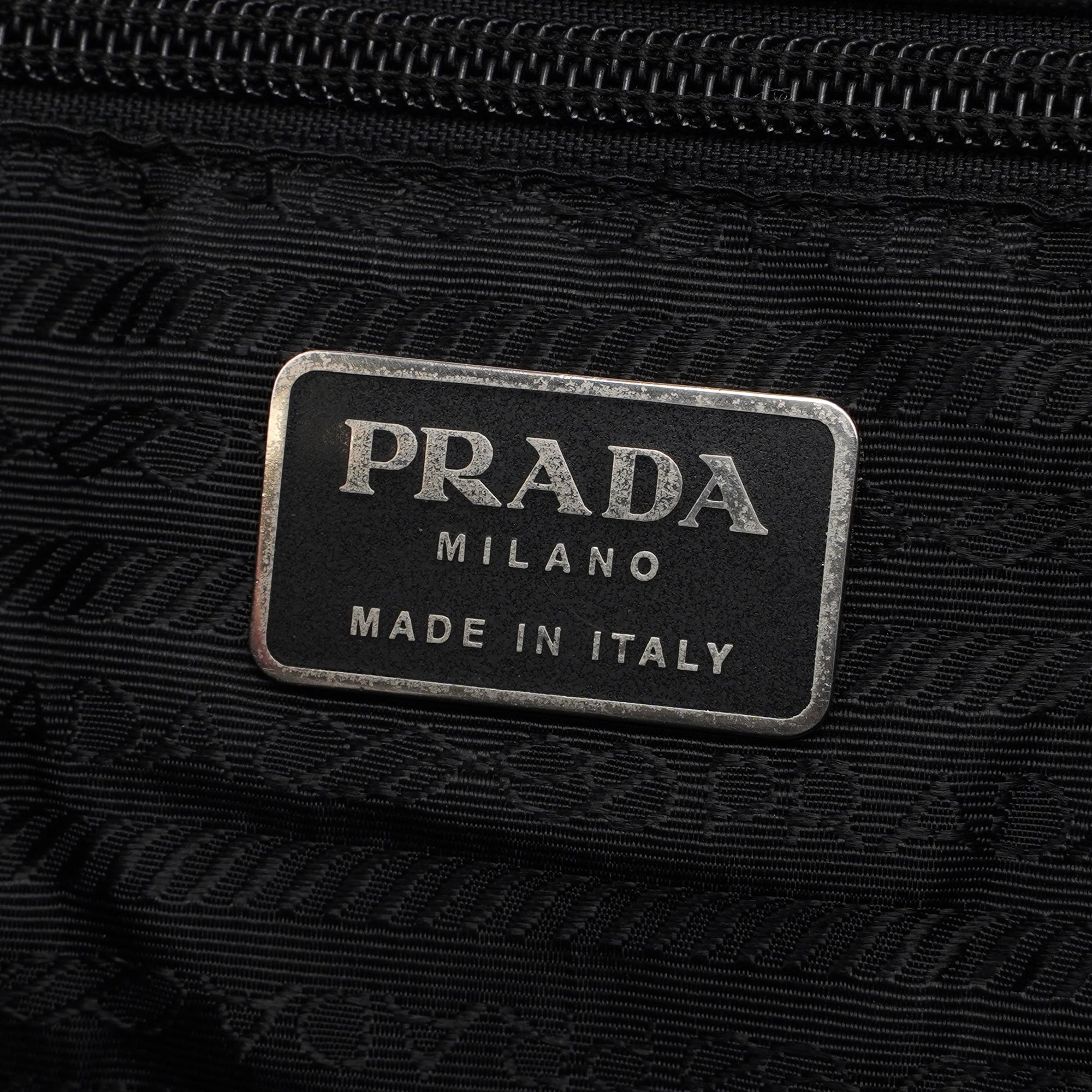 Black Nappa Leather Tote