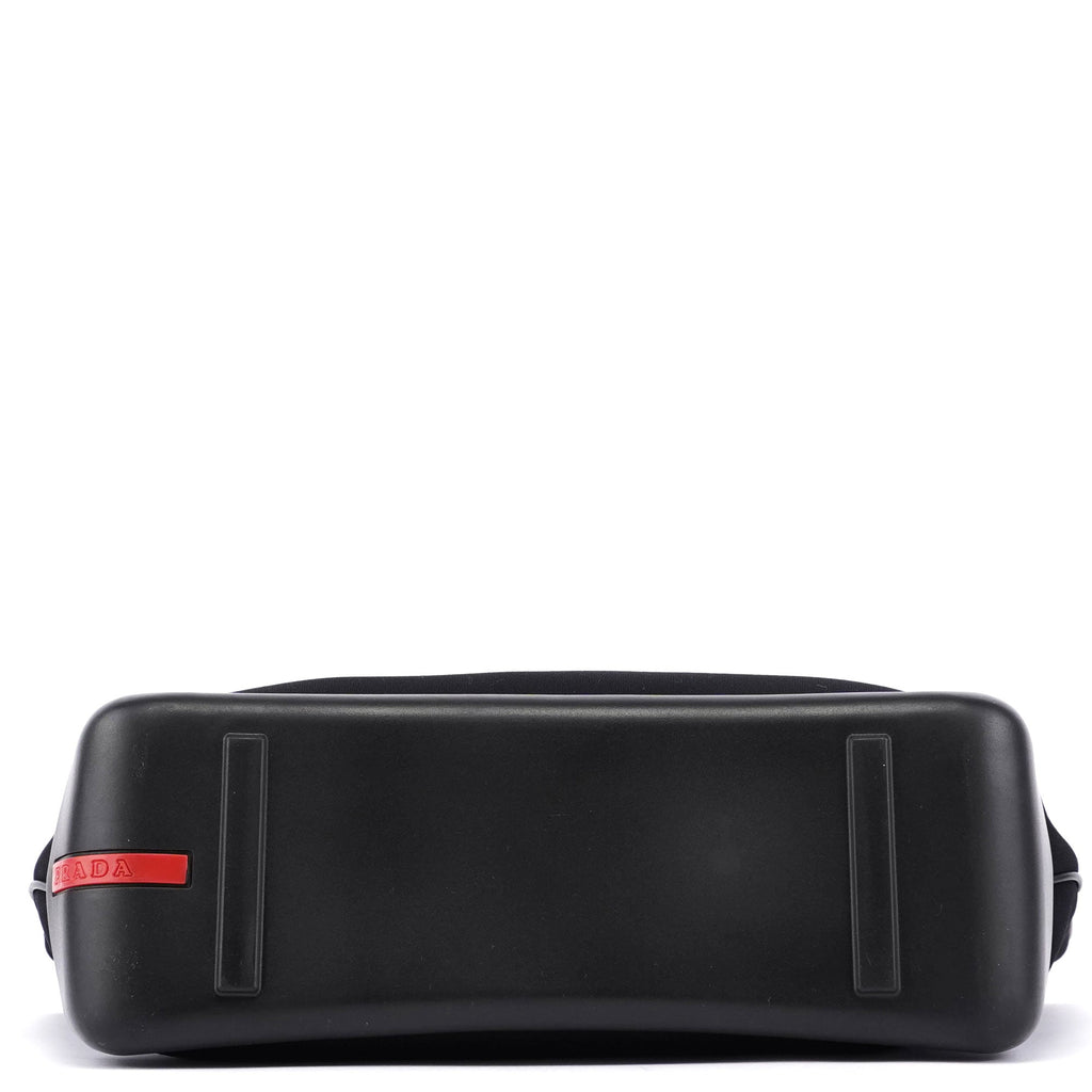 Black Neoprene Sport Handbag
