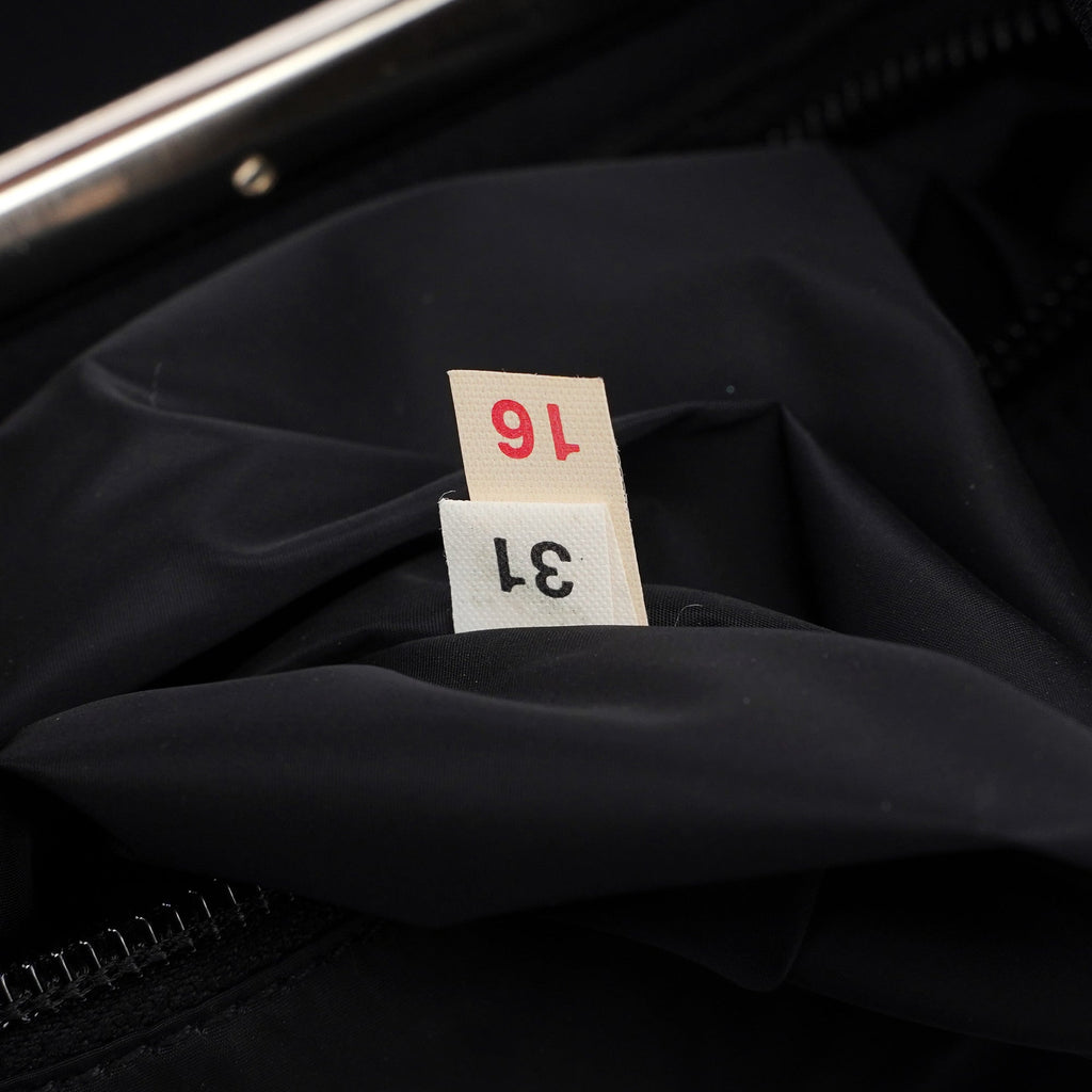 Black Neoprene Sport Handbag