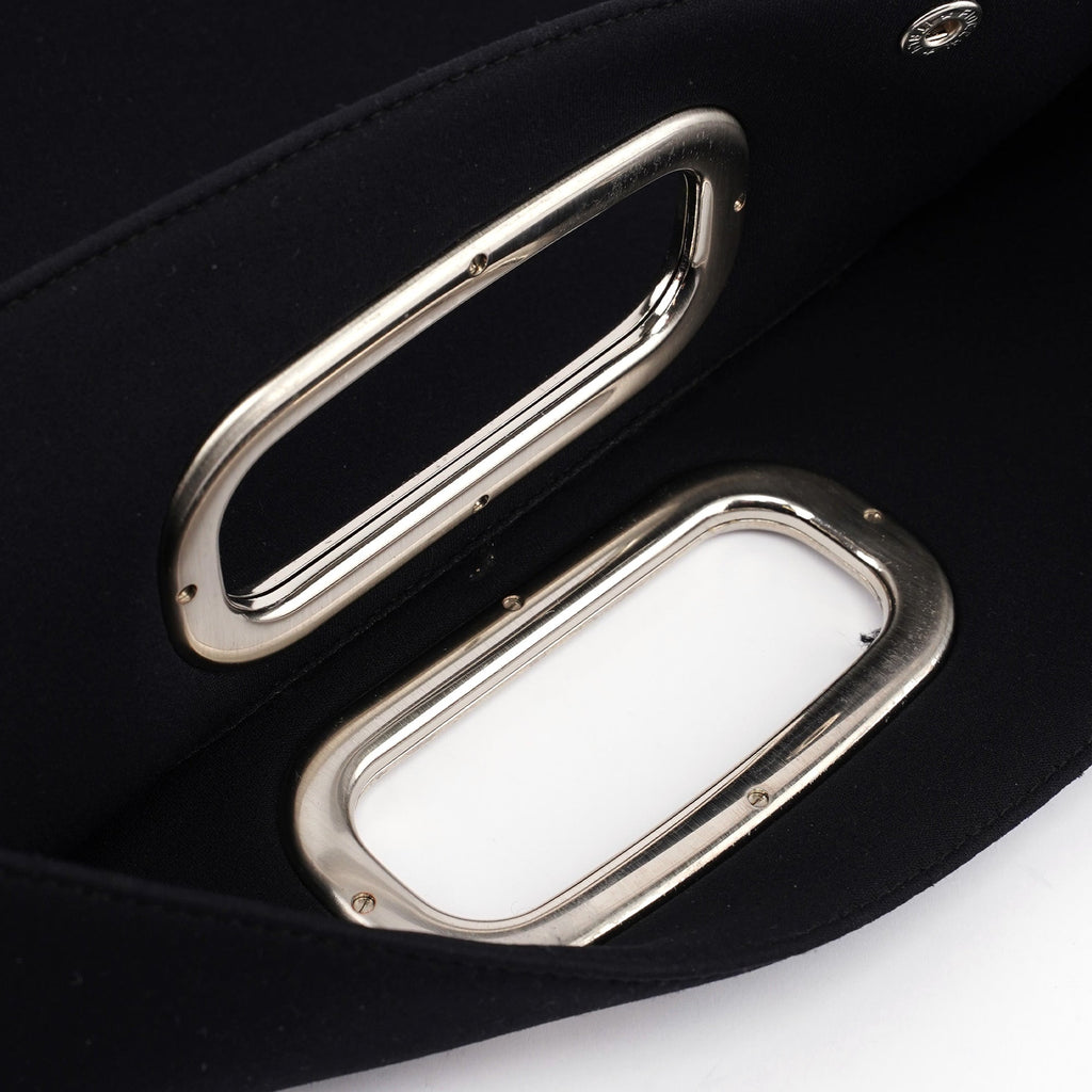 Black Neoprene Sport Handbag