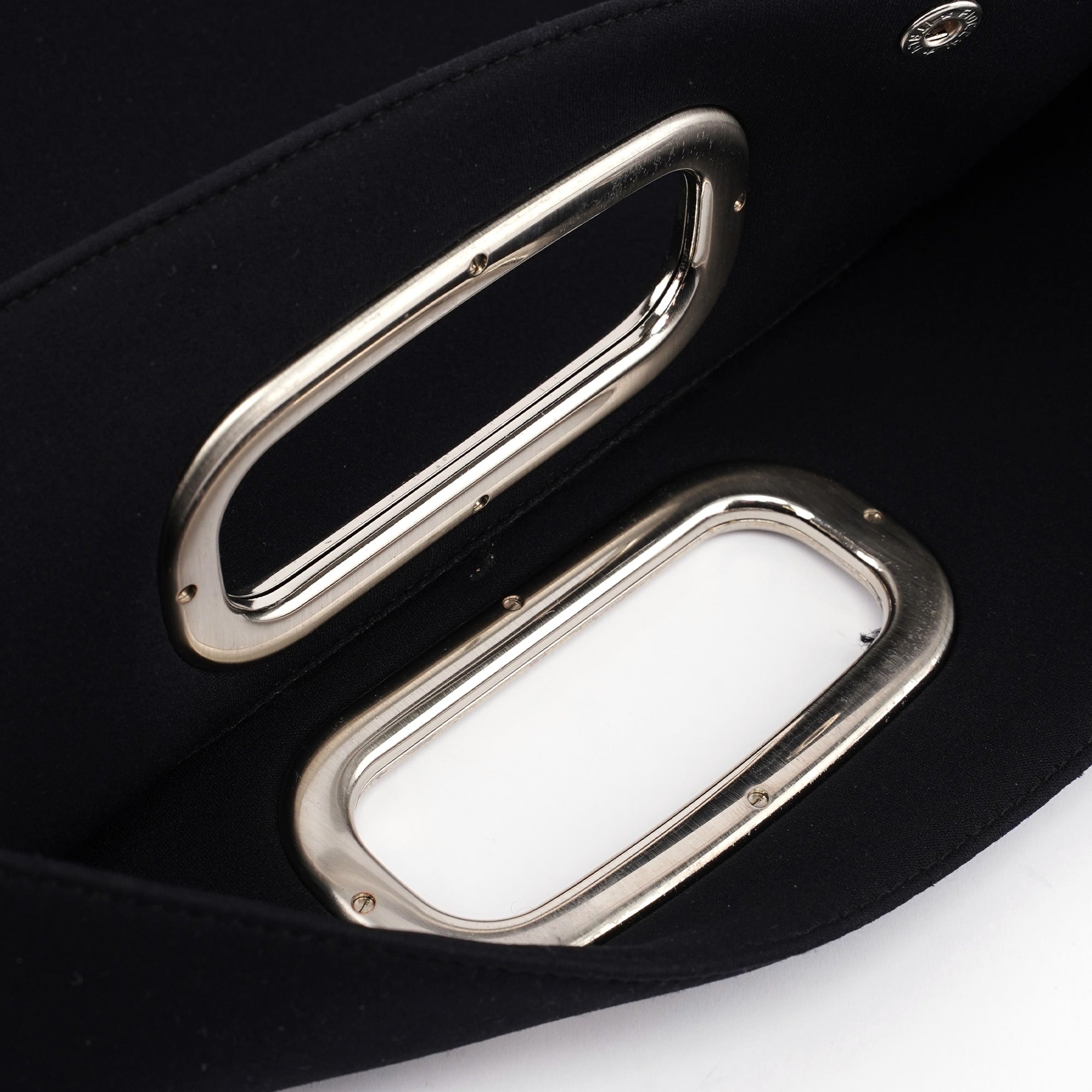Black Neoprene Sport Handbag