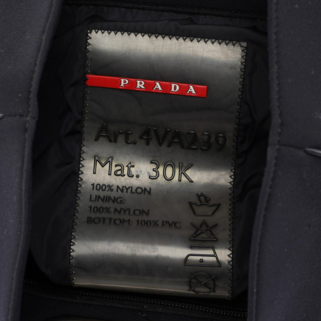 Black Neoprene Sport Handbag