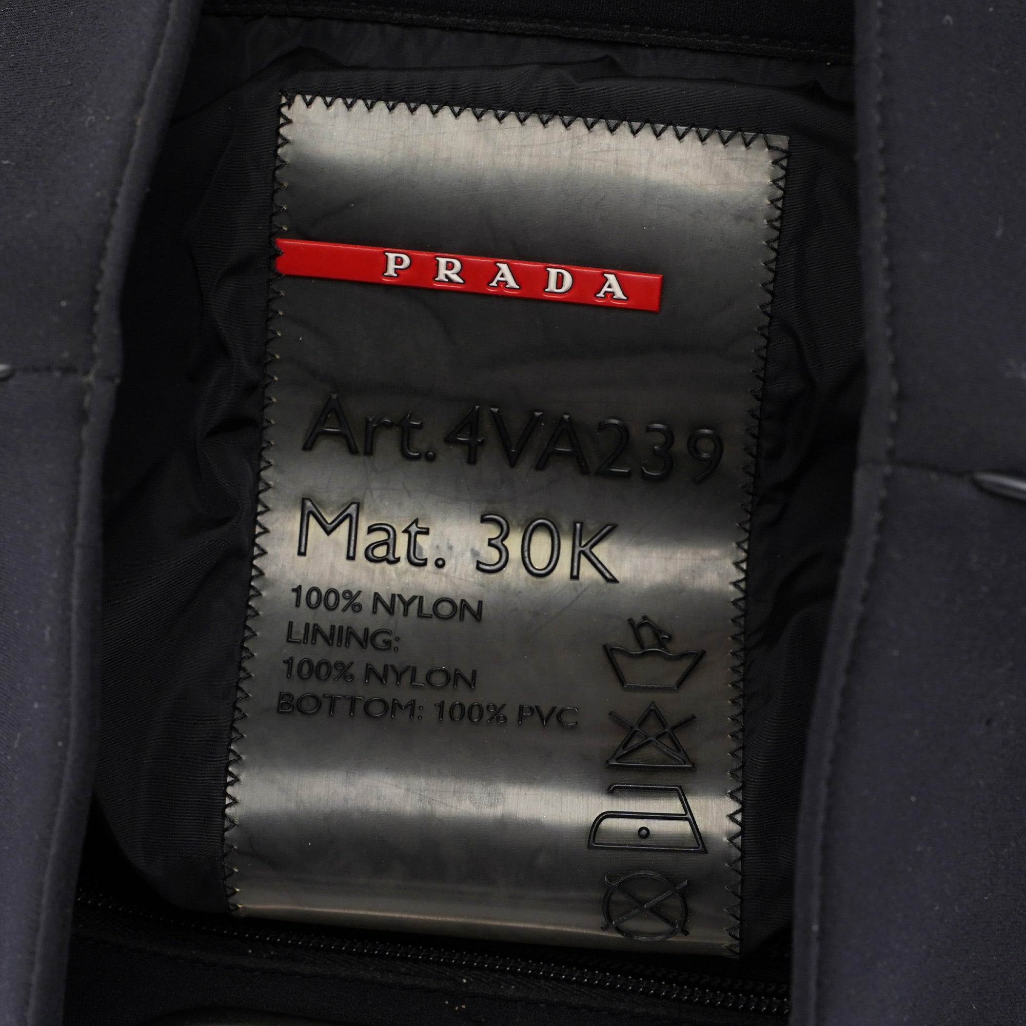 Black Neoprene Sport Handbag