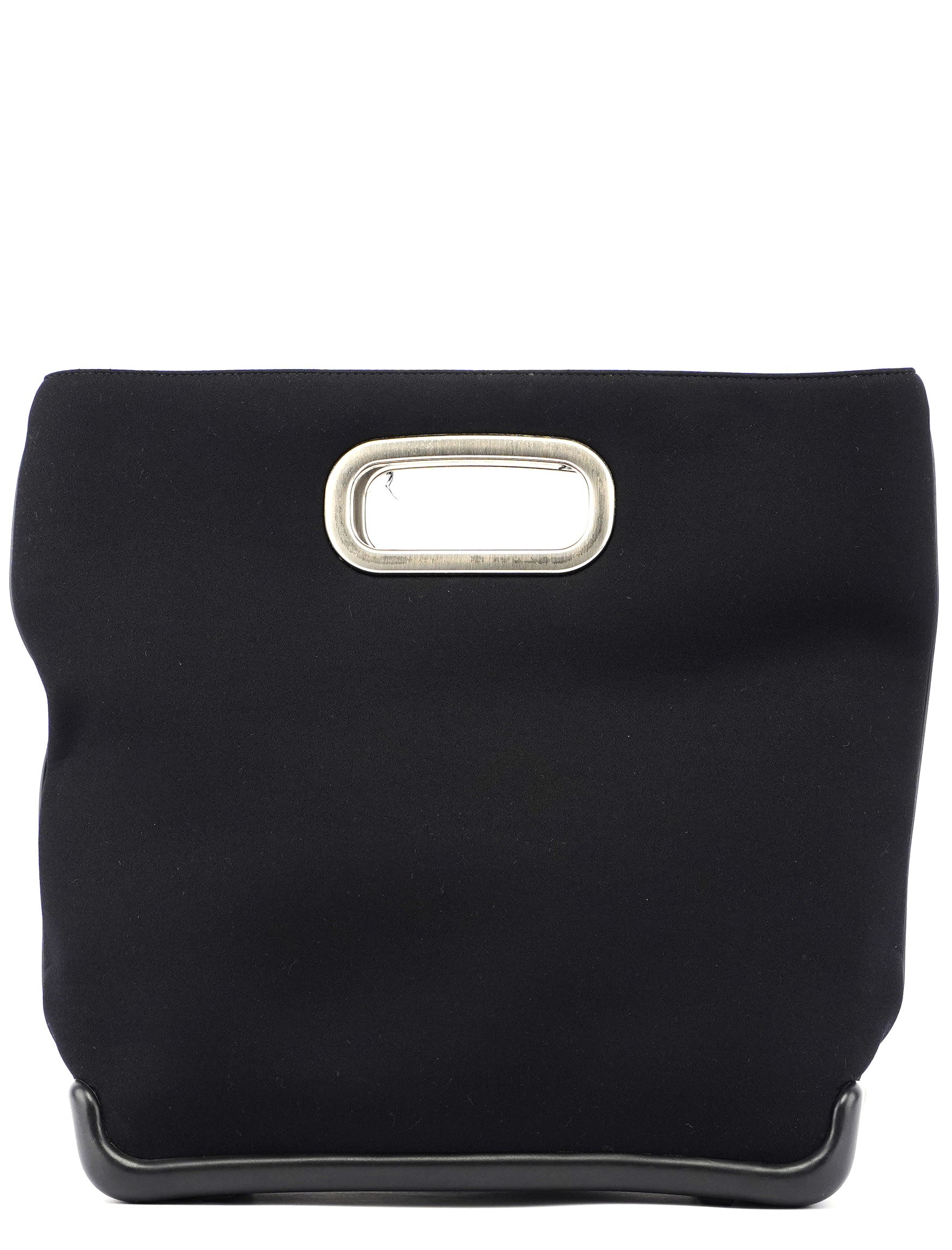 Black Neoprene Sport Handbag