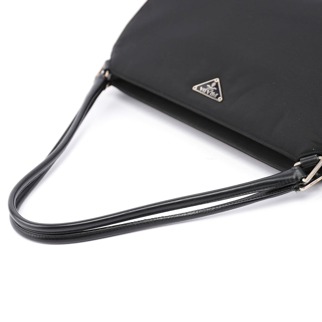 Black Nylon Tessuto Chic Bag