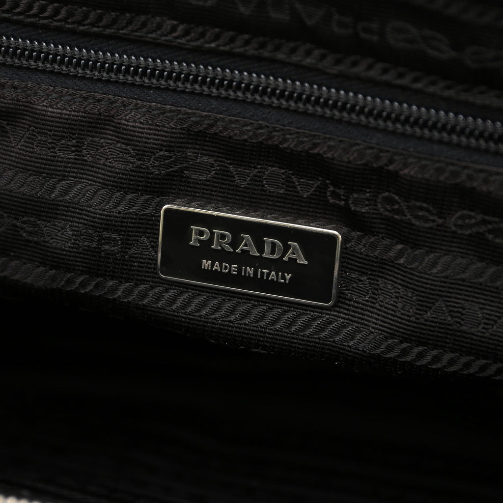 Black Nylon Tessuto Chic Bag