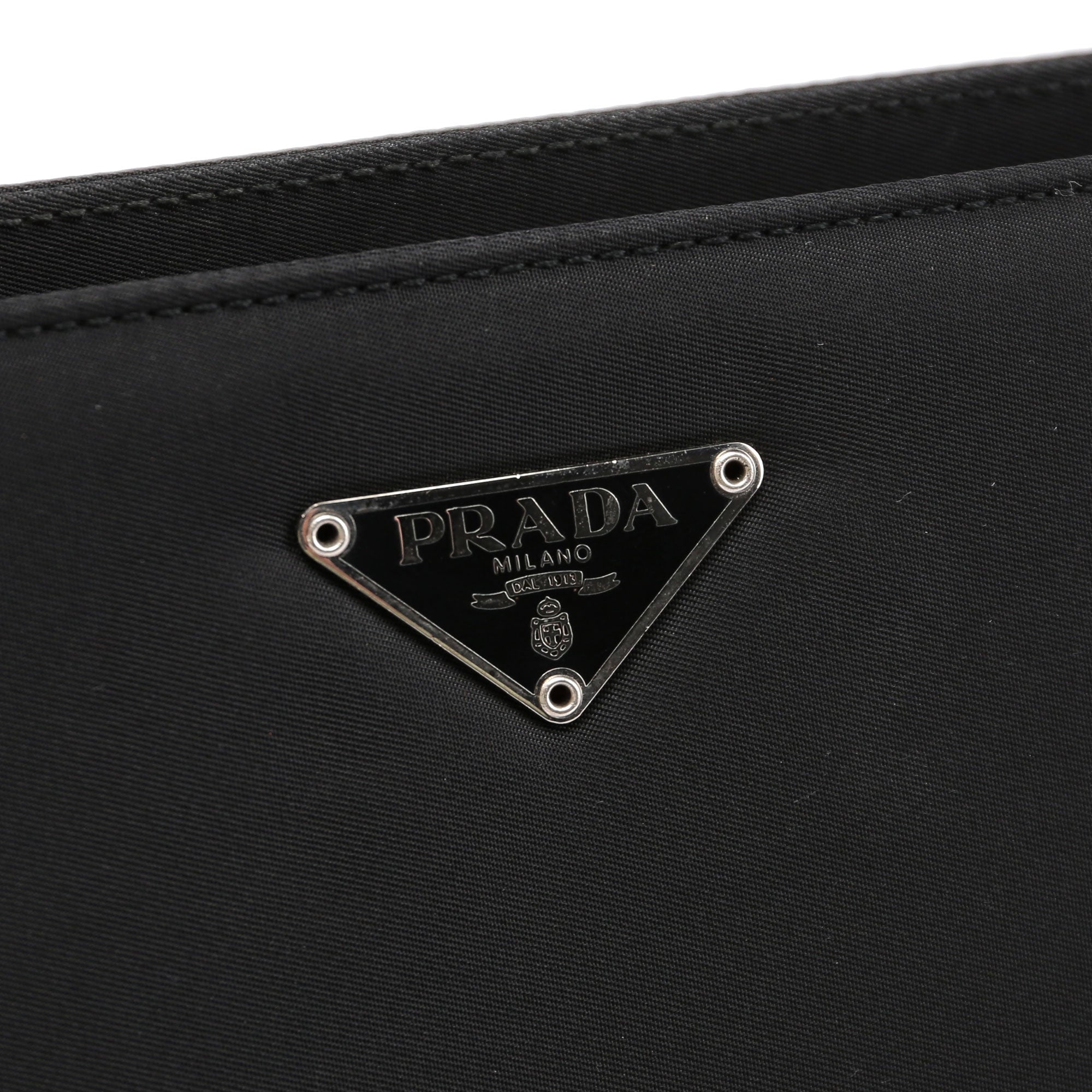 Black Nylon Tessuto Chic Bag