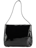 Black Patent Leather Shoulder Bag