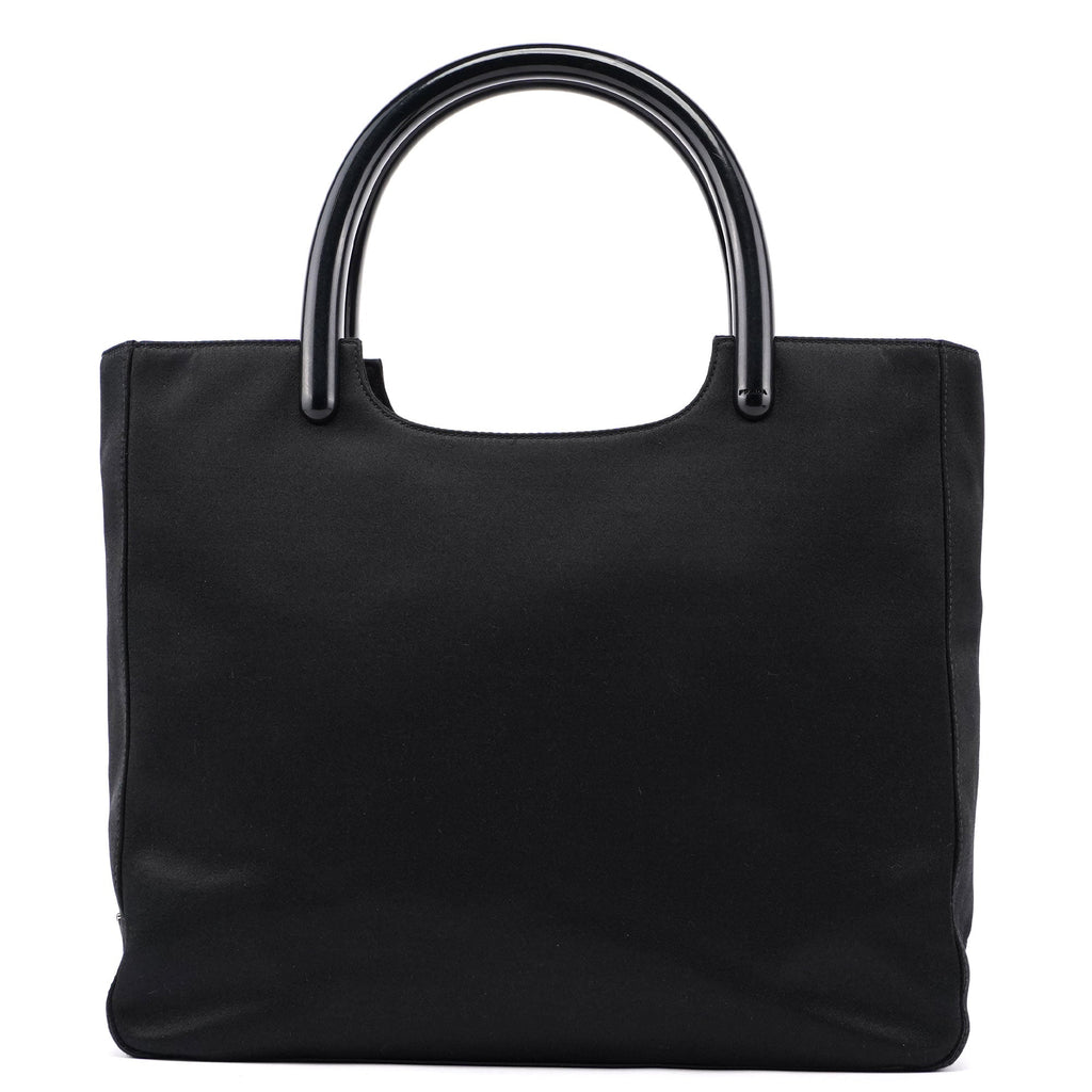 Black Raso Plastic Tote