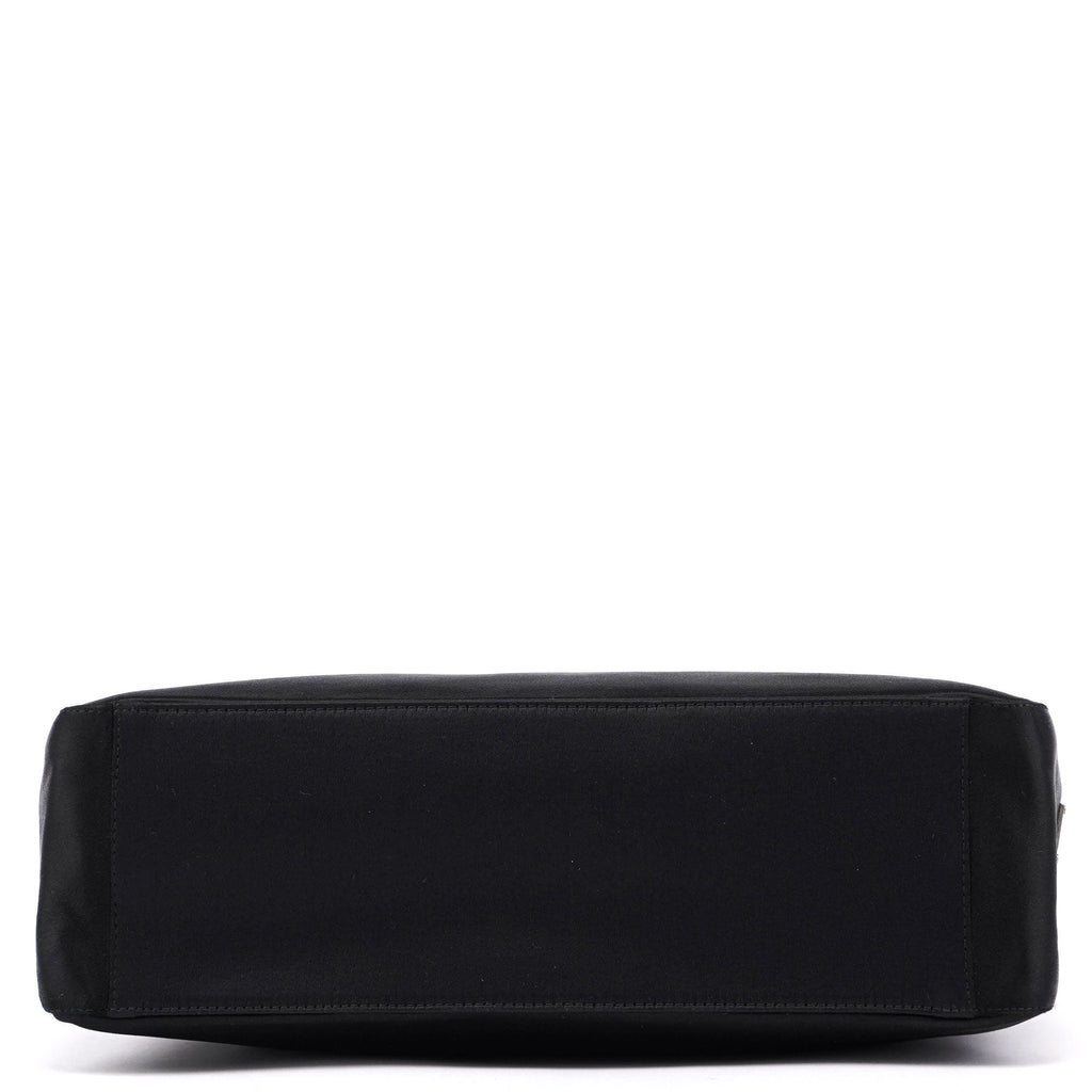 Black Raso Plastic Tote