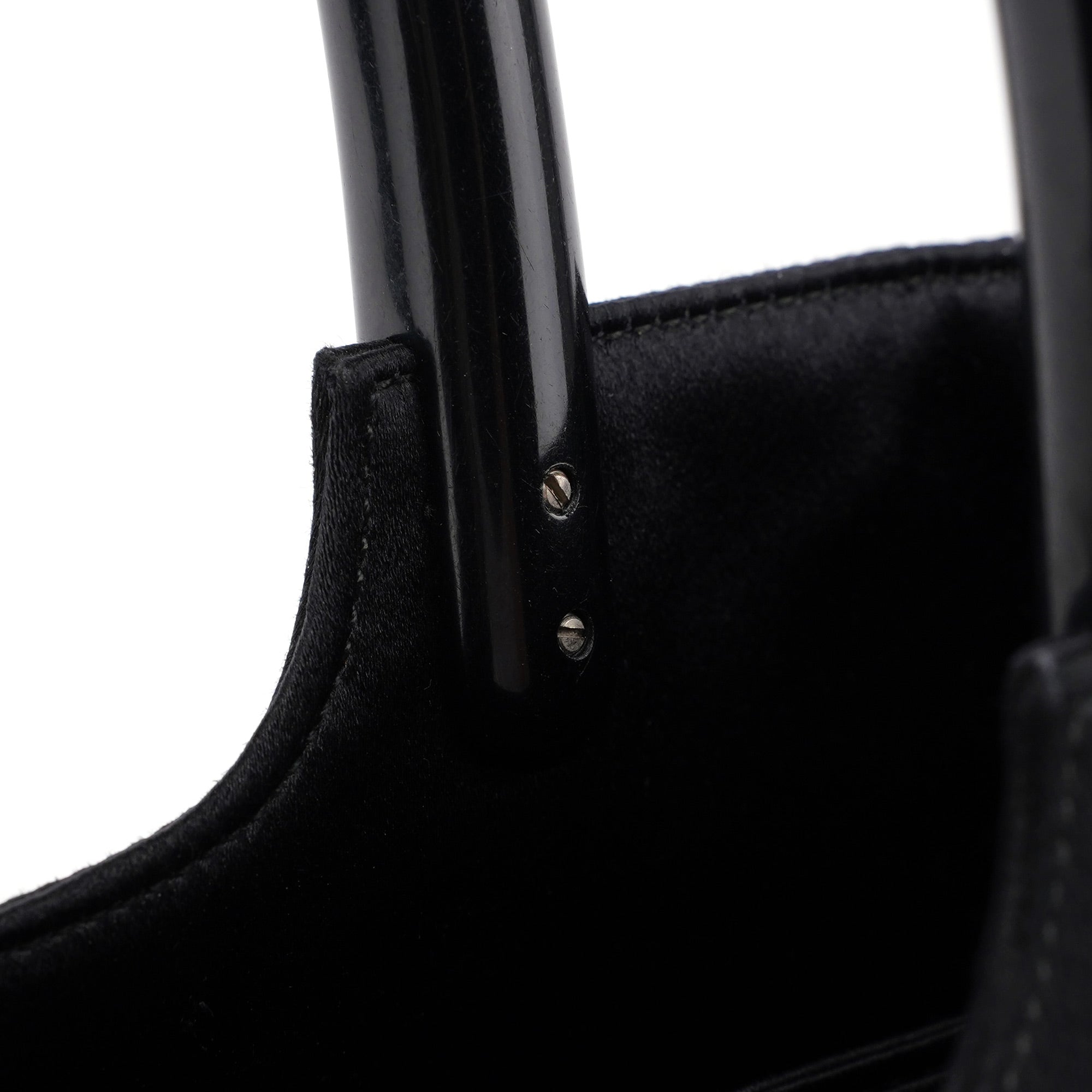 Black Raso Plastic Tote