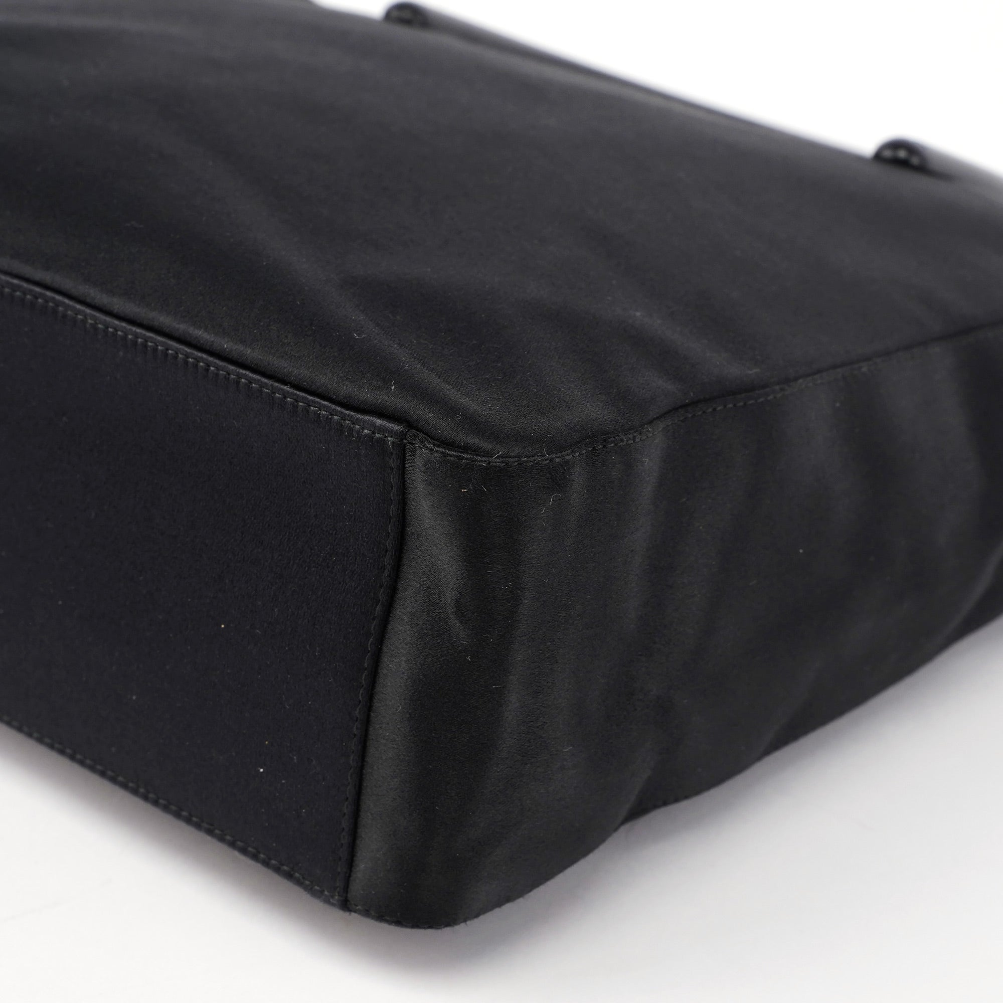 Black Raso Plastic Tote
