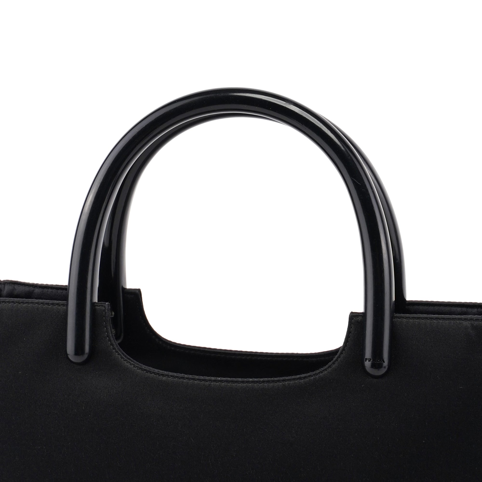 Black Raso Plastic Tote