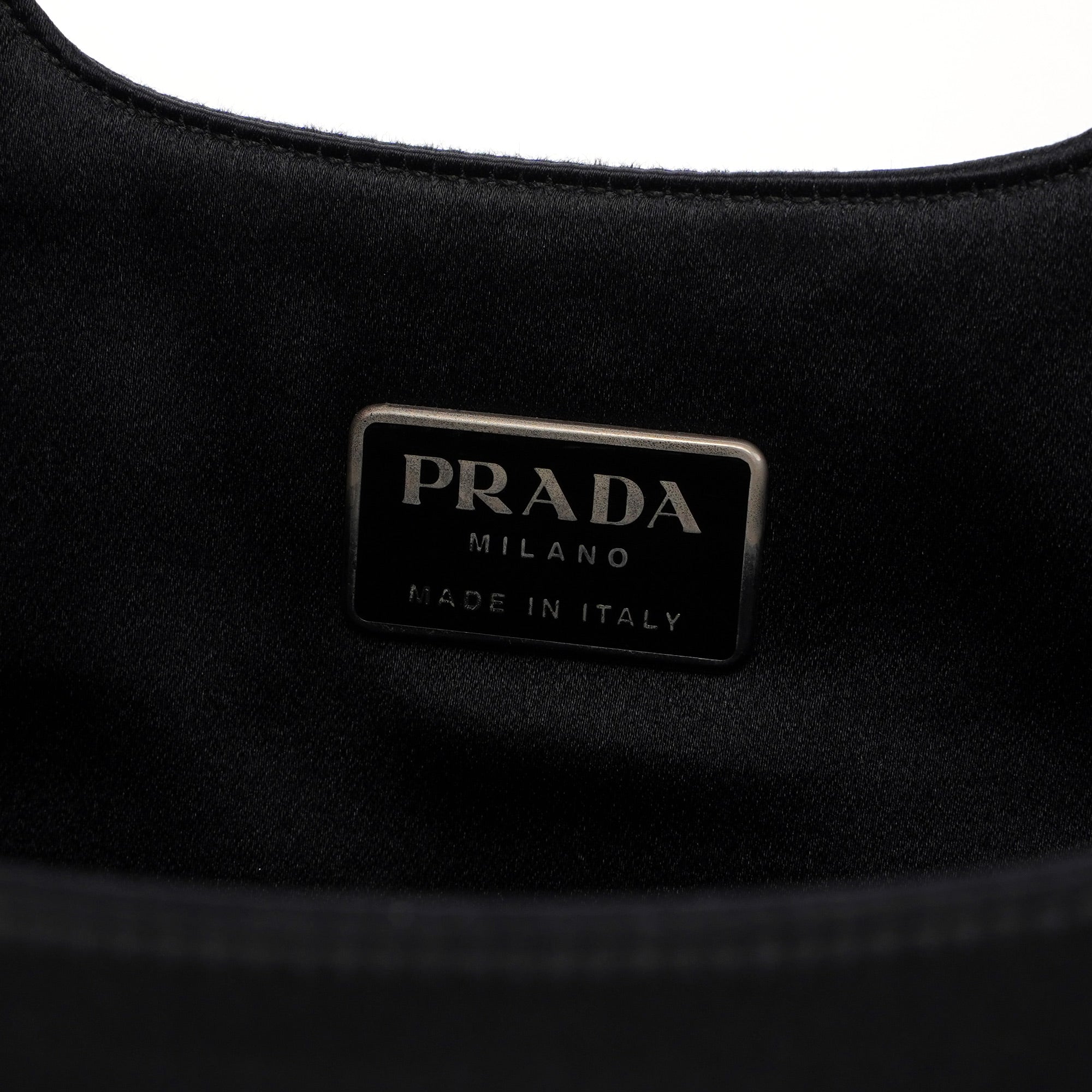 Black Raso Plastic Tote