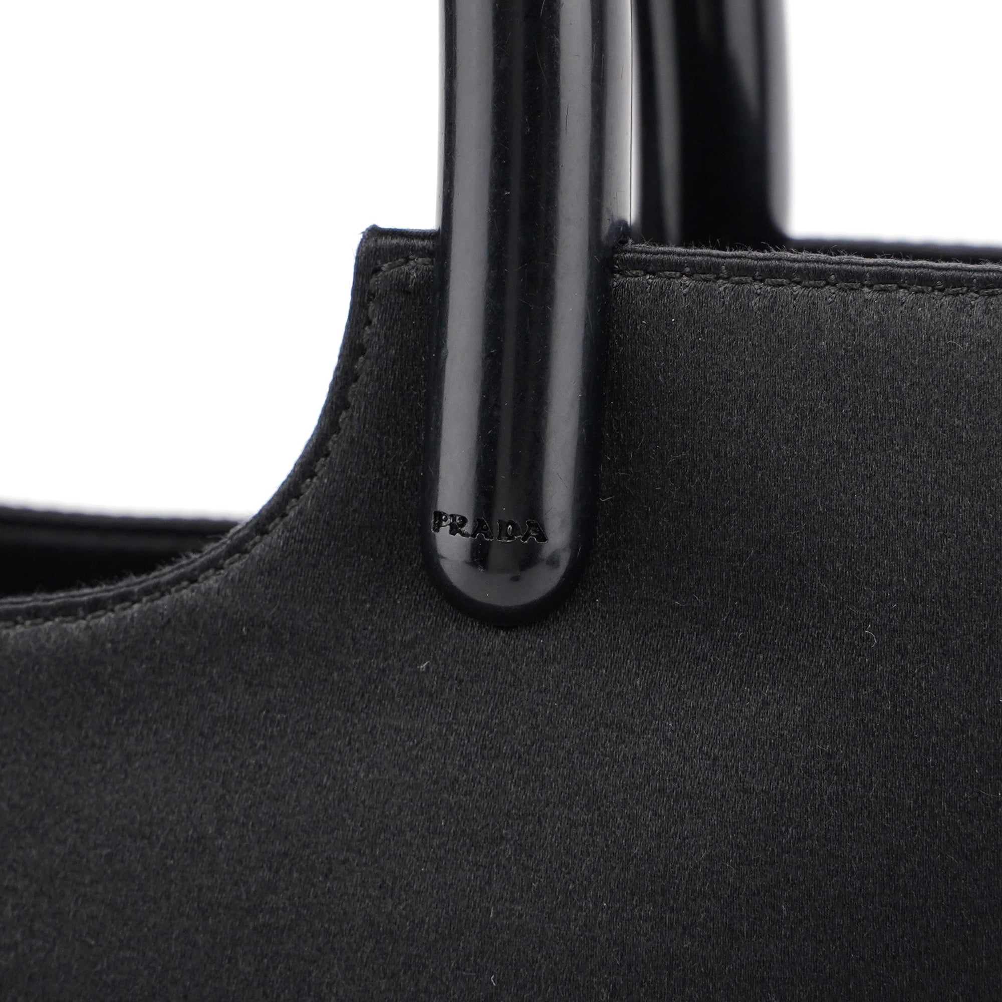 Black Raso Plastic Tote