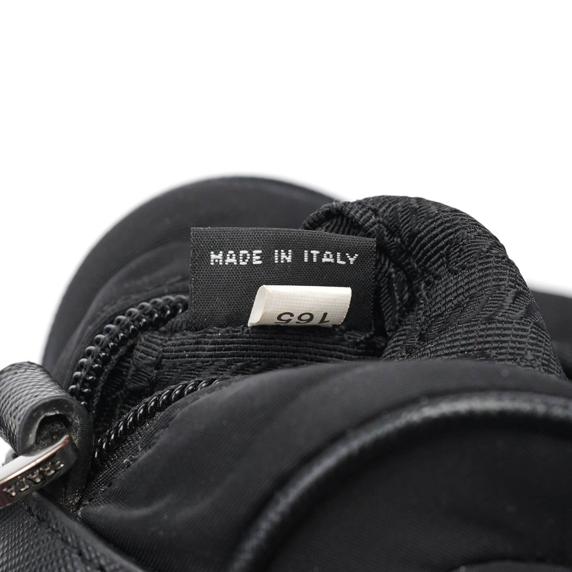Black Re-Nylon Crossbody Bag