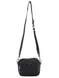 Black Re-Nylon Crossbody Bag