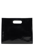 Black Spazzolato Handbag