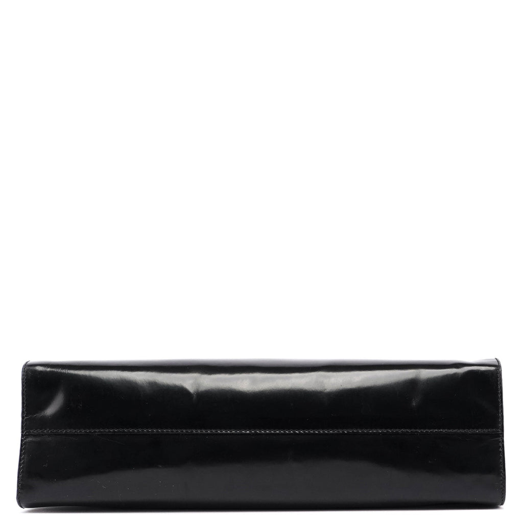 Black Spazzolato Handbag