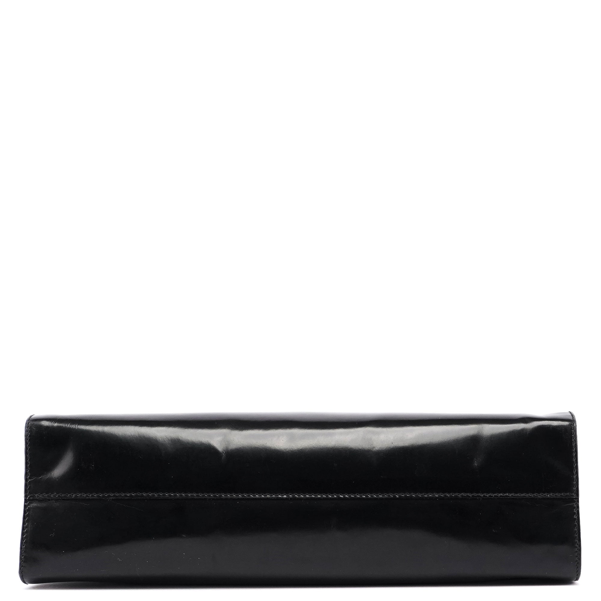 Black Spazzolato Handbag
