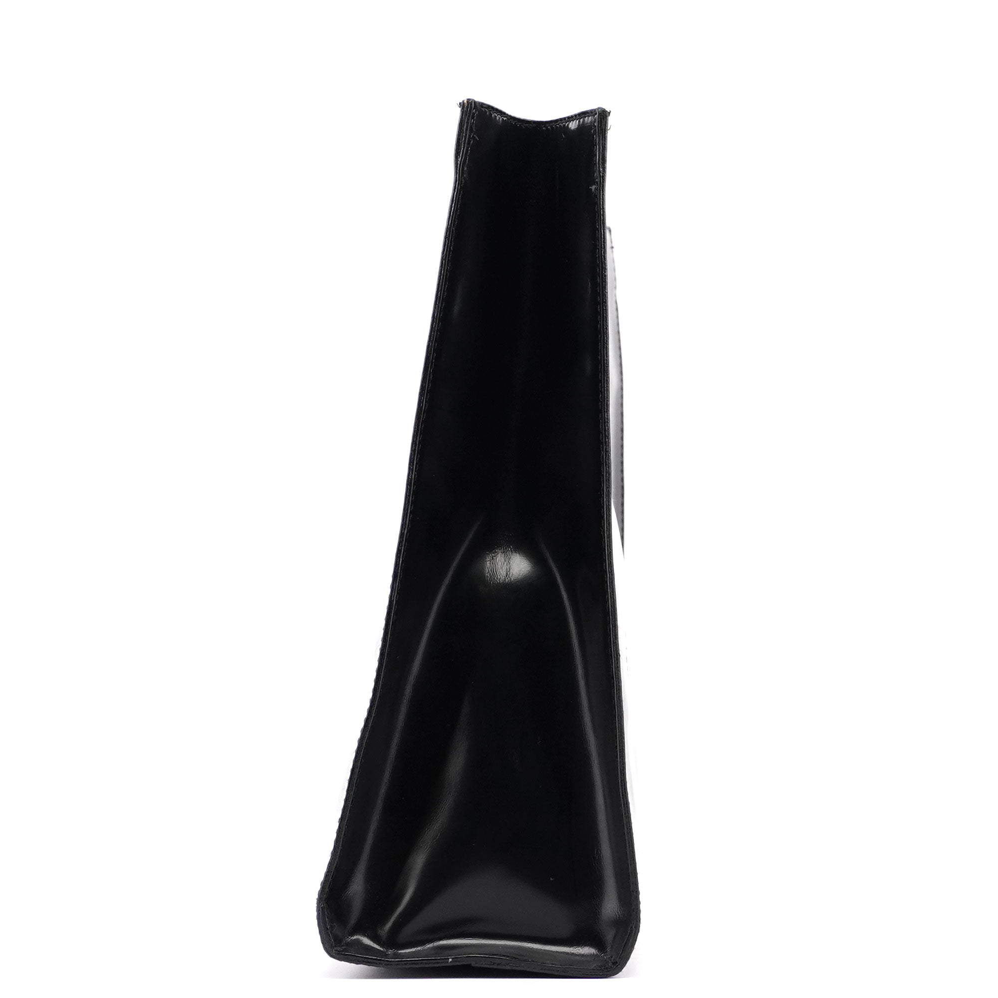 Black Spazzolato Handbag
