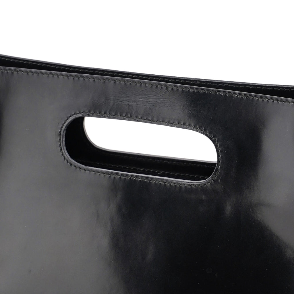 Black Spazzolato Handbag