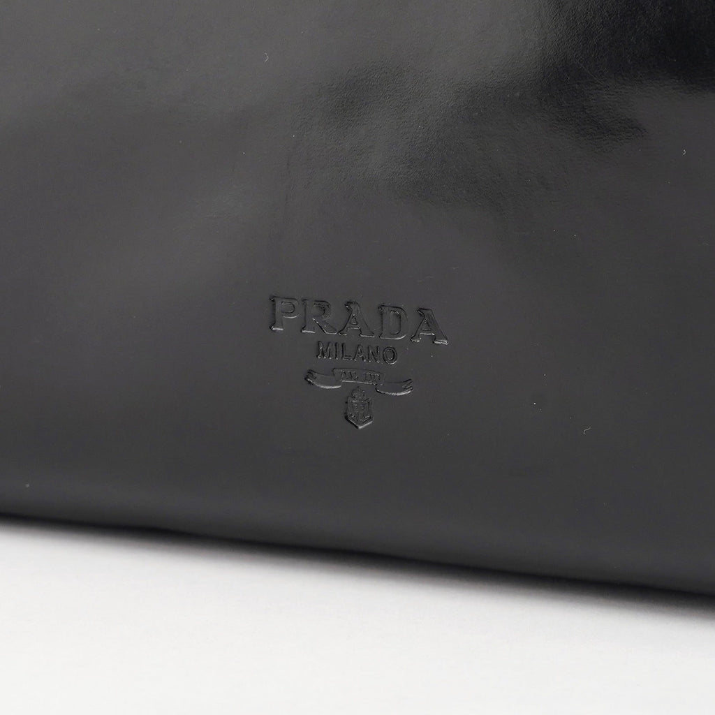 Black Spazzolato Handbag