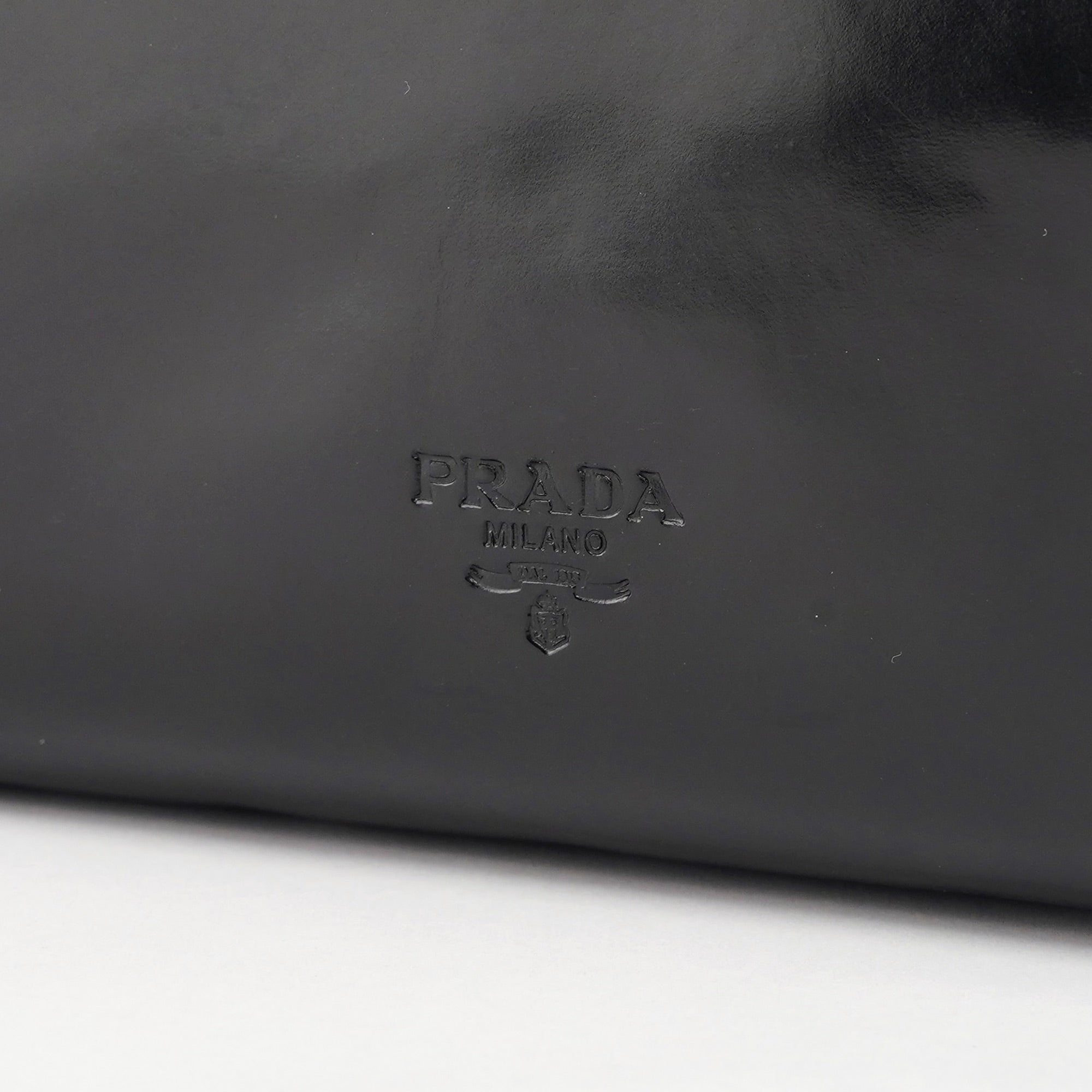 Black Spazzolato Handbag