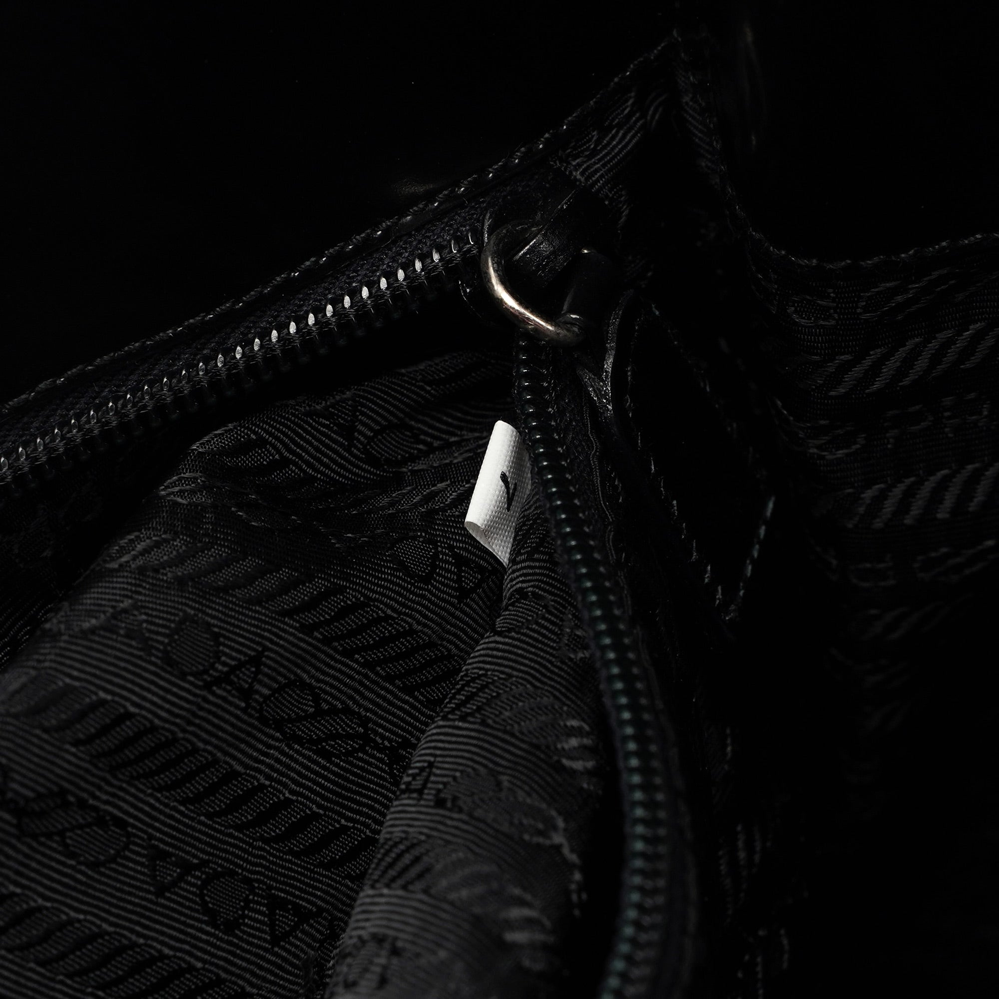 Black Spazzolato Handbag