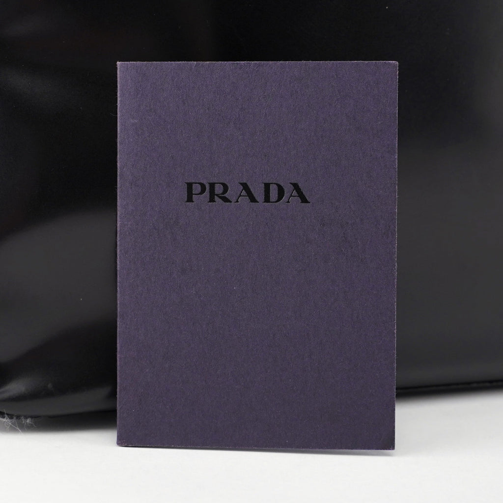 Black Spazzolato Sport Shoulder Bag
