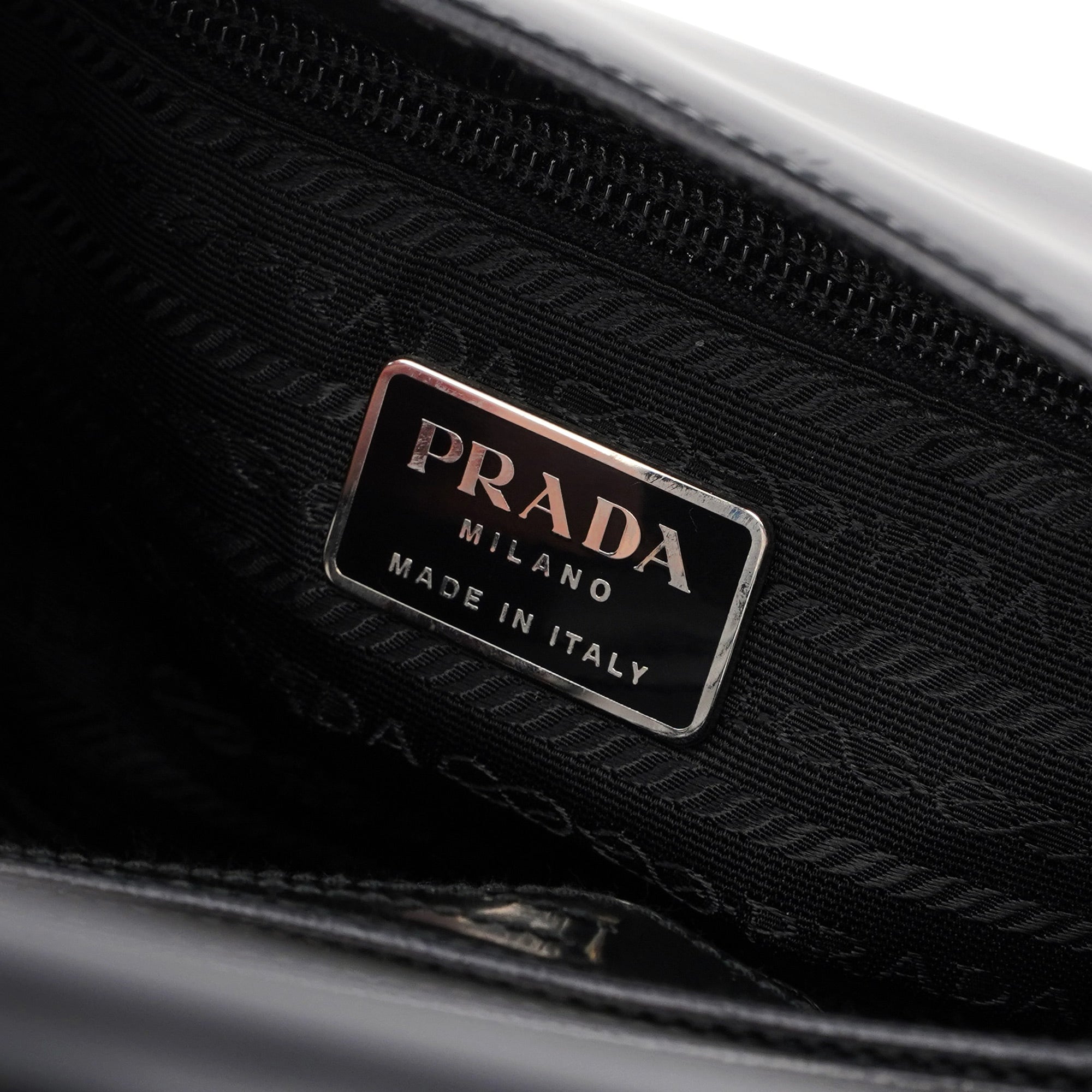 Black Spazzolato Sport Shoulder Bag