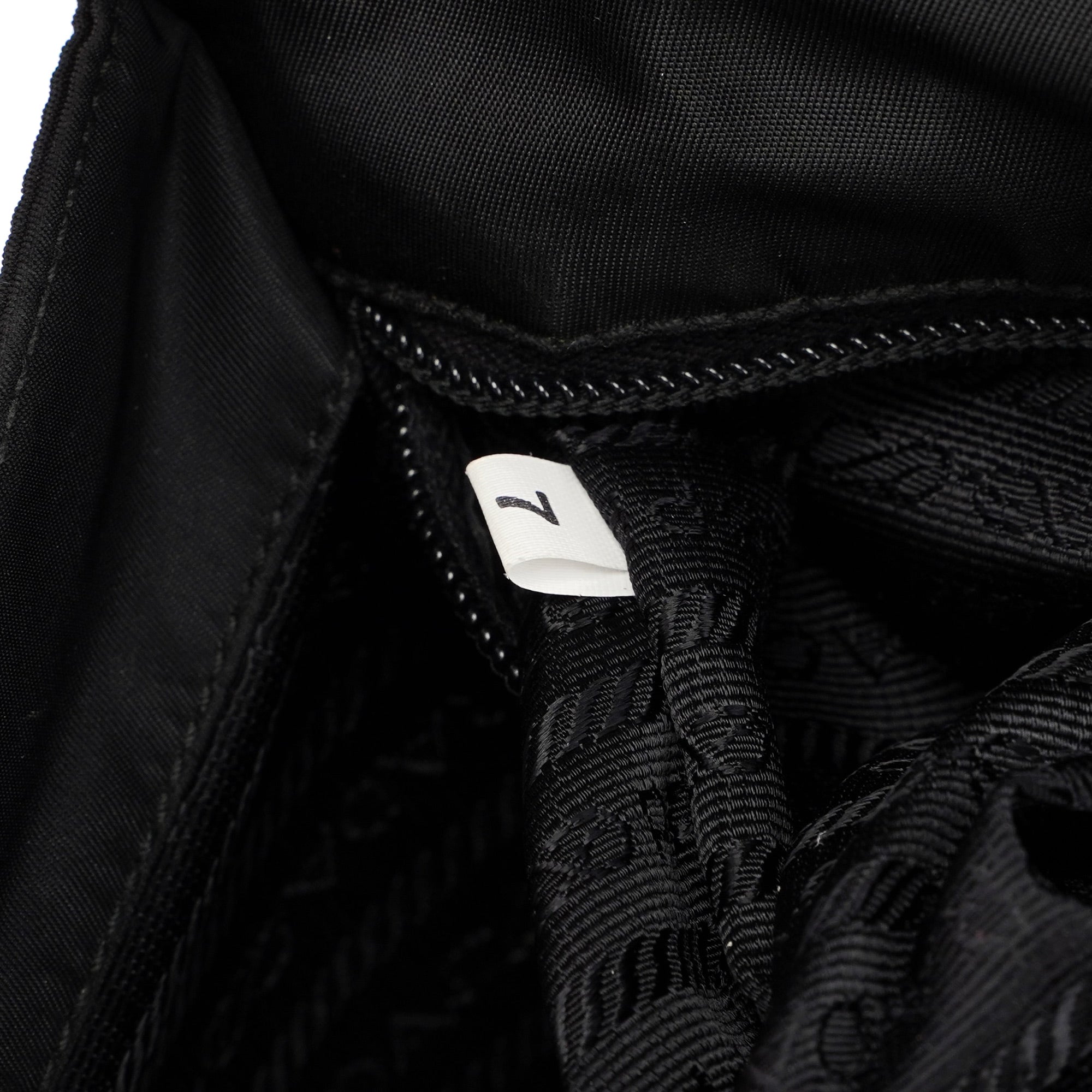 Black Spazzolato Tessuto Tote