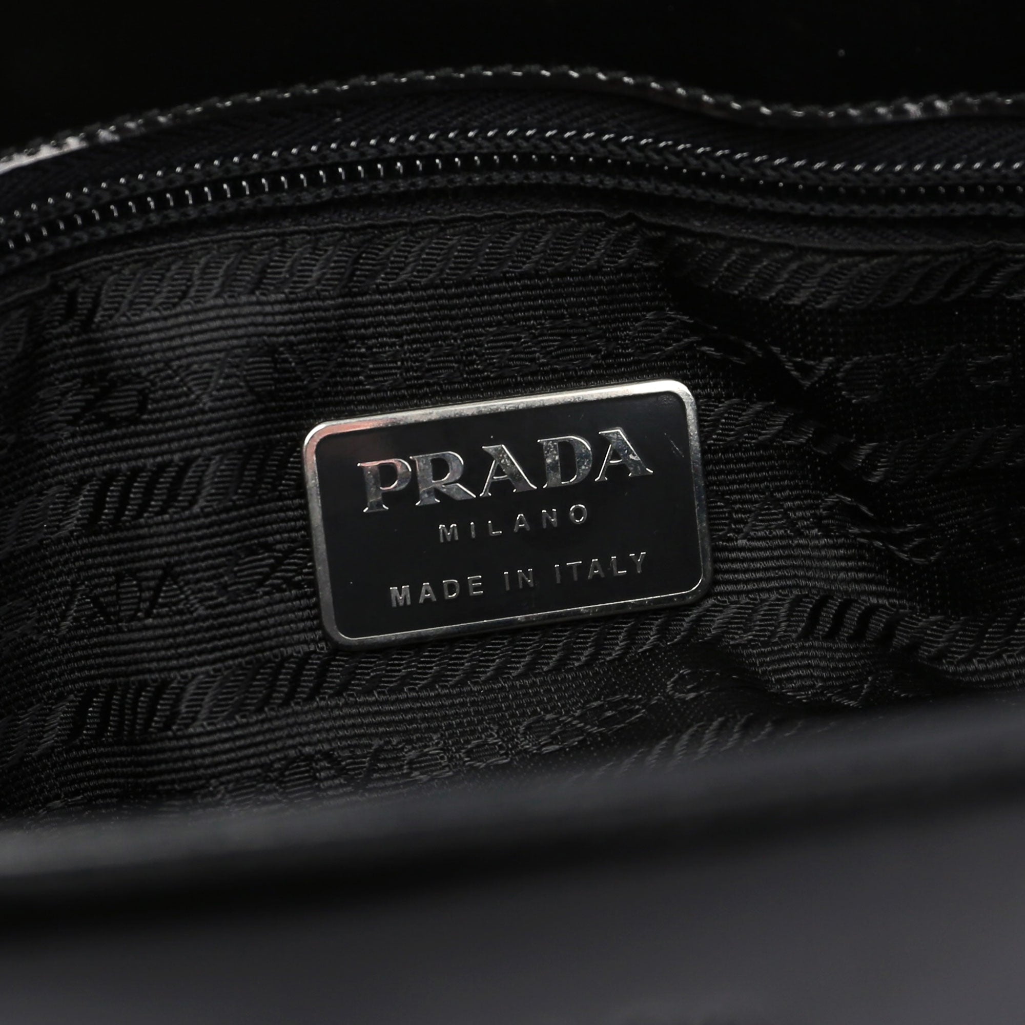 Black Spazzolato Tote