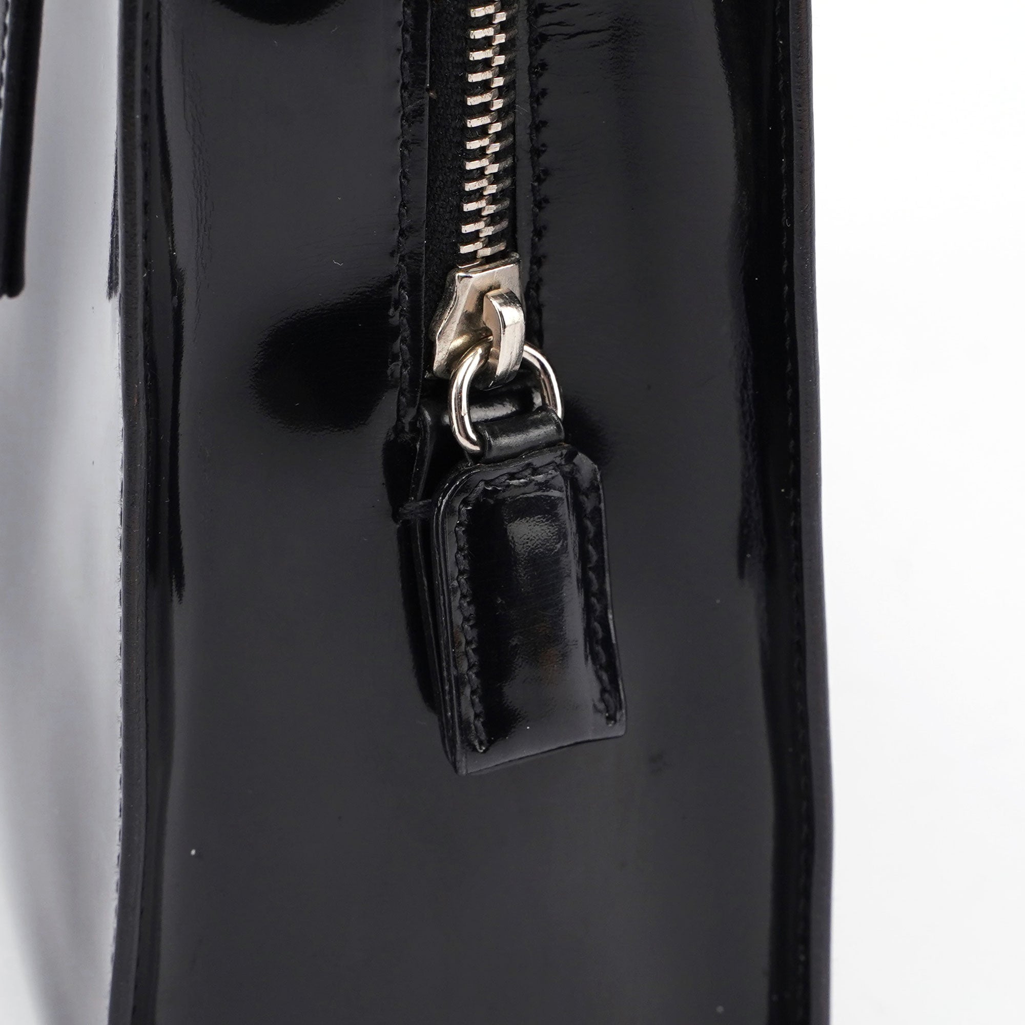 Black Spazzolato Tote