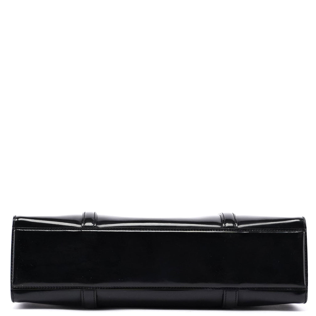 Black Spazzolato Tote
