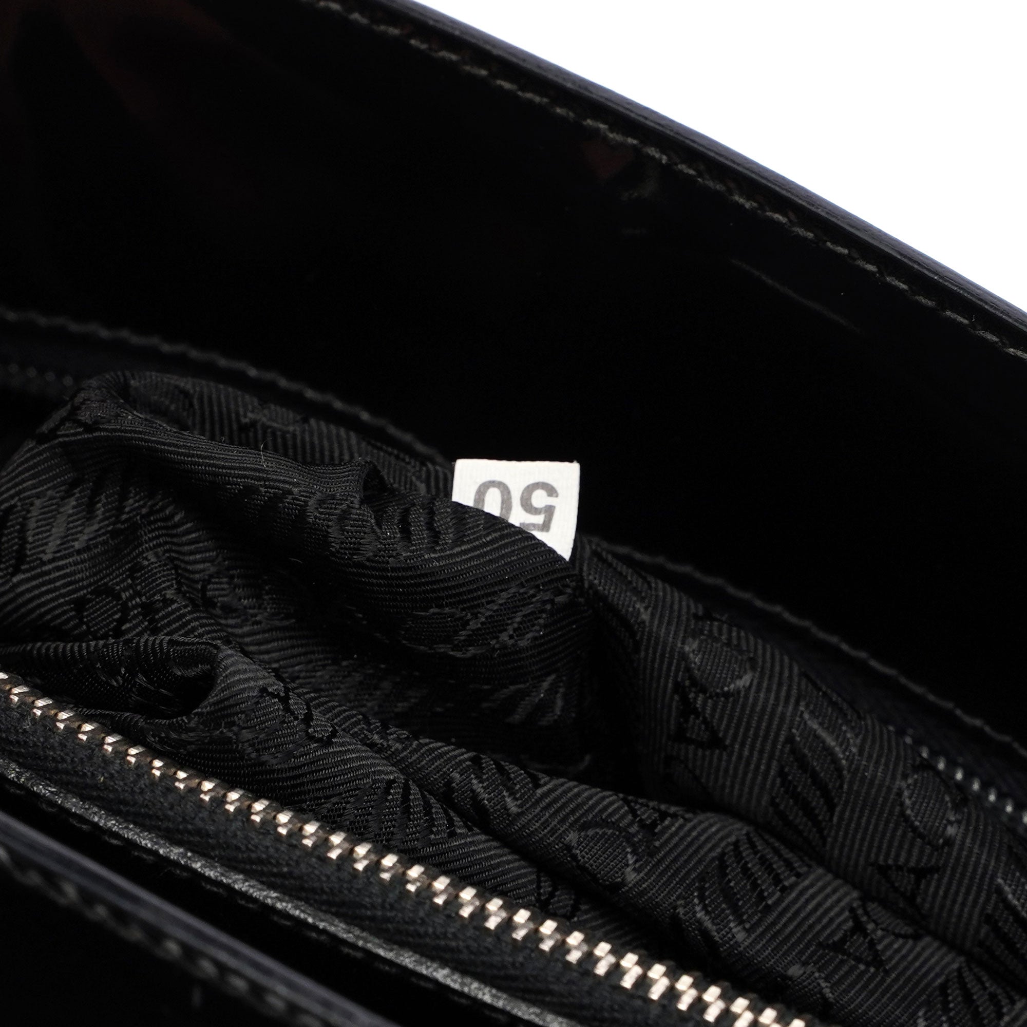 Black Spazzolato Tote