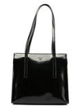 Black Spazzolato Tote